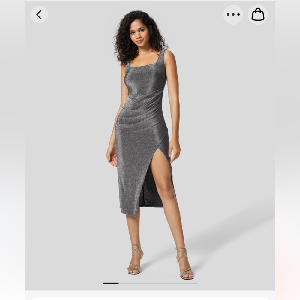 Halara metallic party dress
